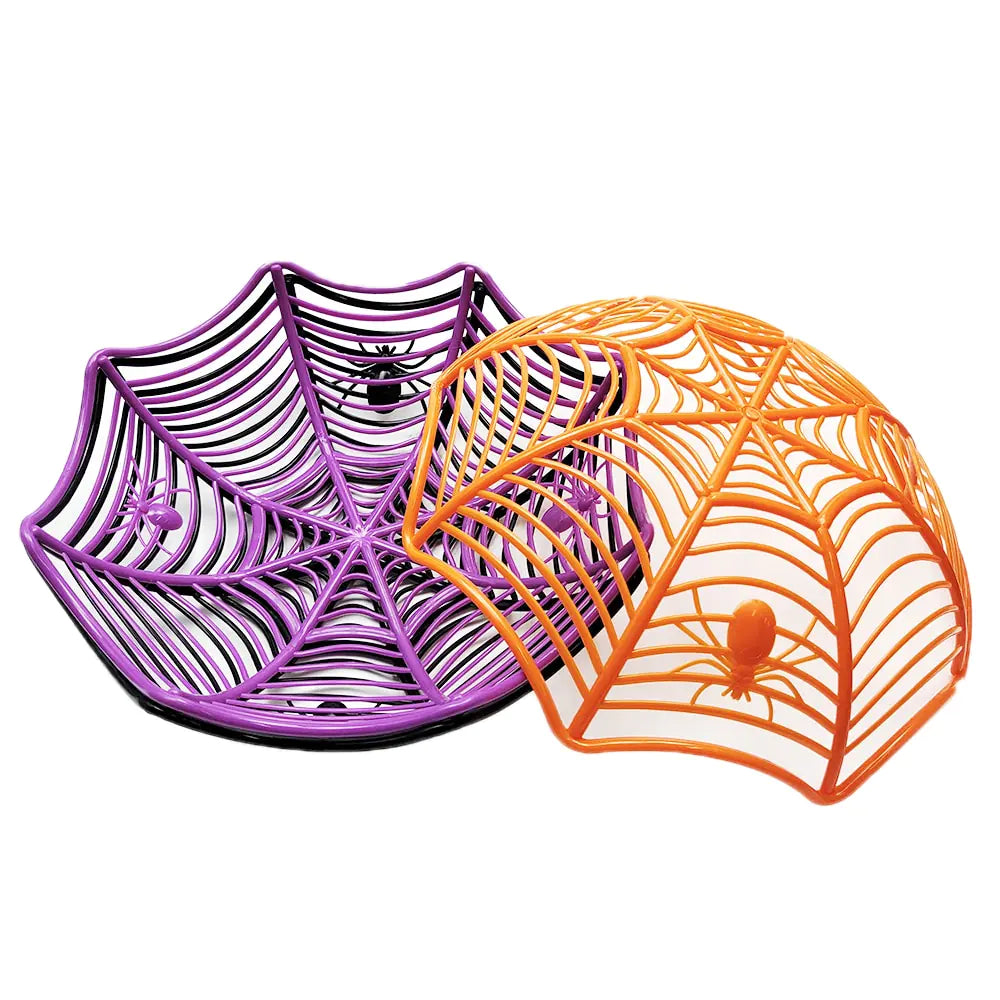 Halloween Spider Web Basket