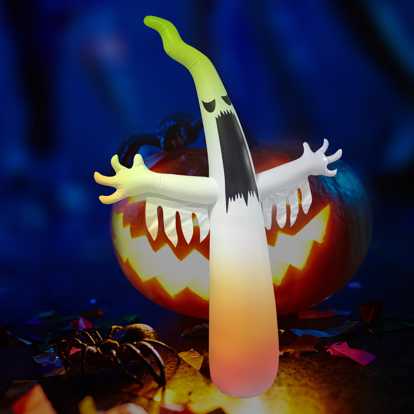 LED Halloween Inflatable Ghost