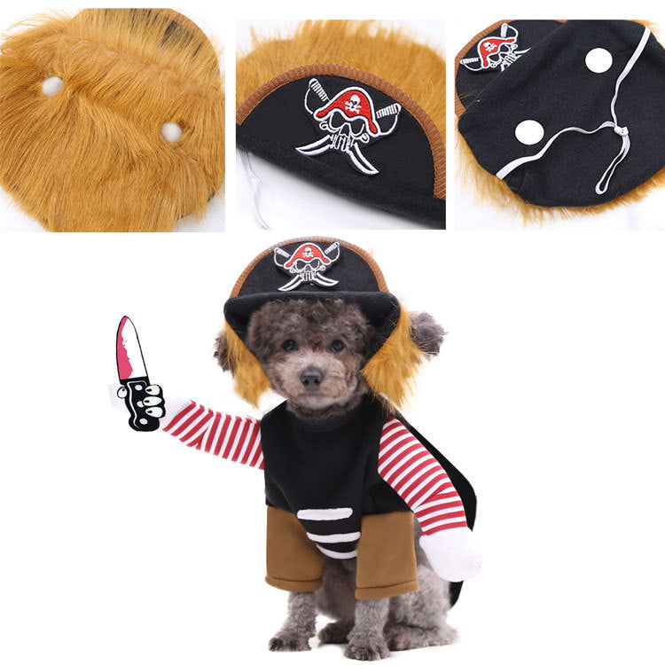 Pet Dogs Cats Halloween Costumes