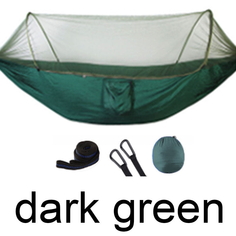 2 Person Portable Outdoor Mosquito Parachute Hammock