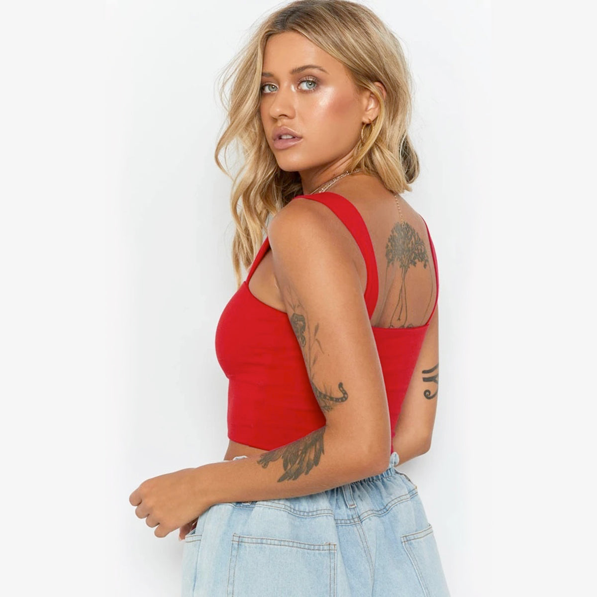 Crop Top Sexy Sleeveless Tank Tops