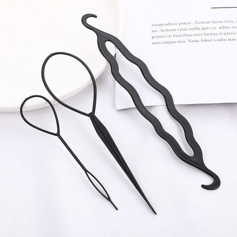 Braided Hair Travel Suit, Hair Disc, Hair Comb, Hair Extension Needle, Pattern Hairdressing Tool