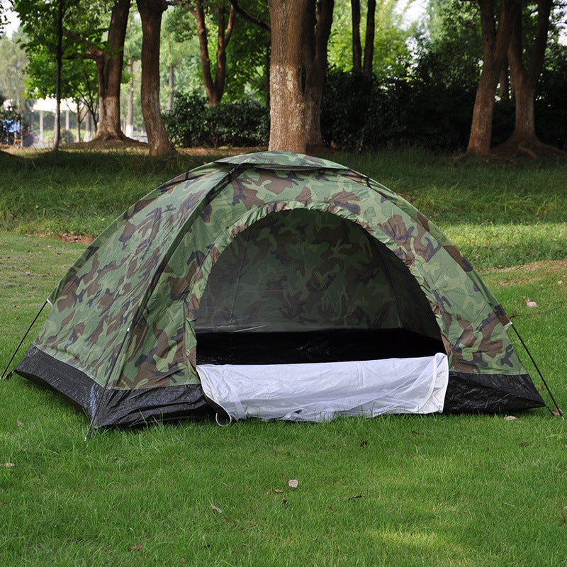 Double Camouflage Leisure Outdoor Camping Tent