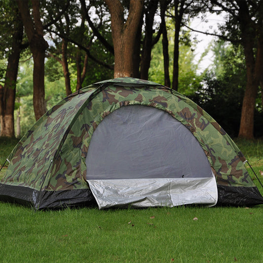 Double Camouflage Leisure Outdoor Camping Tent