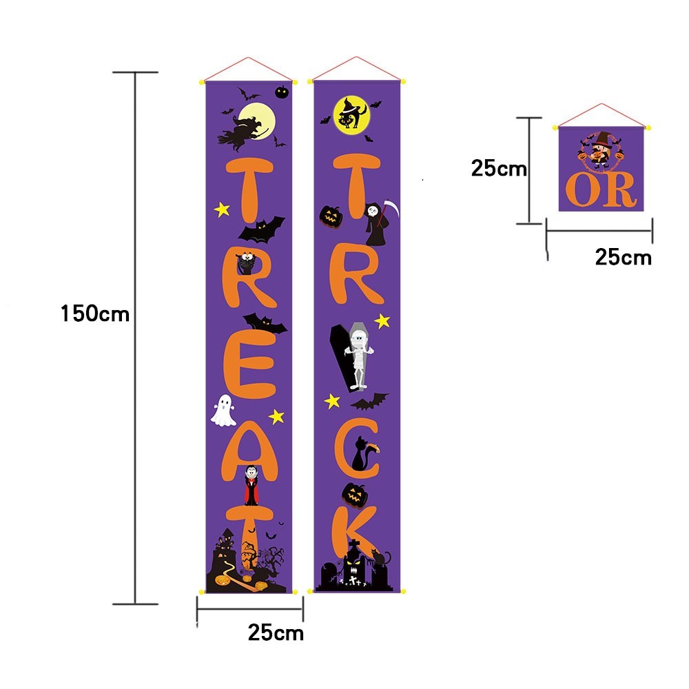 Halloween decoration outdoor banner