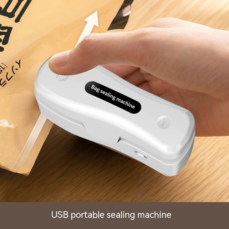 Rechargeable Mini Sealing Machine Portable Kitchen Gadgets