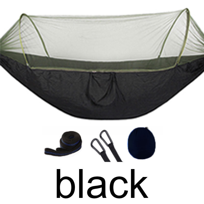 2 Person Portable Outdoor Mosquito Parachute Hammock