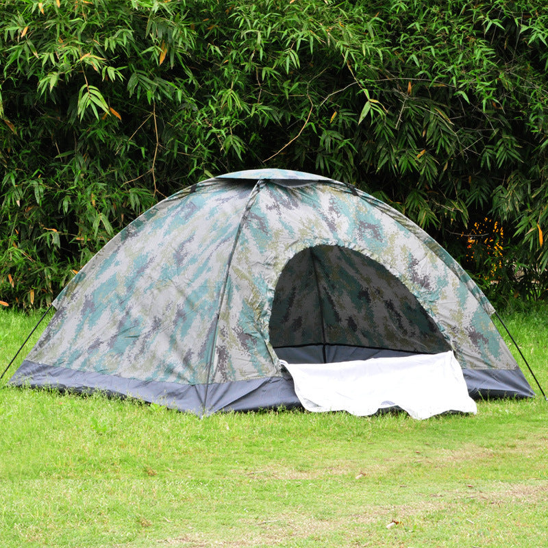 Double Camouflage Leisure Outdoor Camping Tent