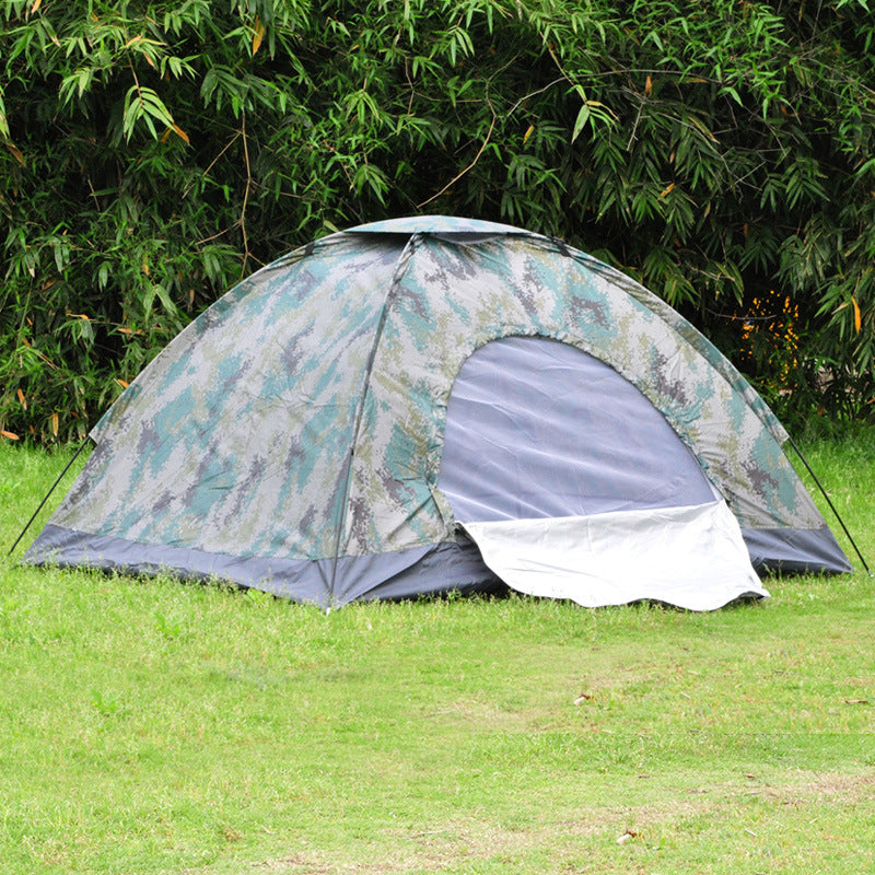 Double Camouflage Leisure Outdoor Camping Tent