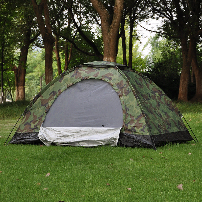 Double Camouflage Leisure Outdoor Camping Tent