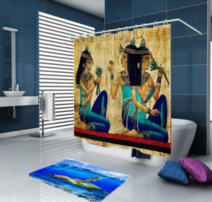 Egyptian Girl Shower Curtain