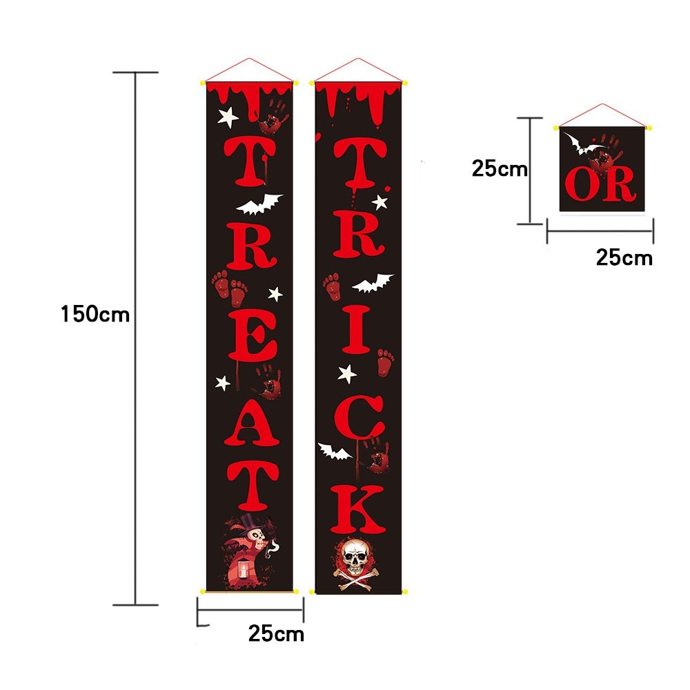Halloween decoration outdoor banner