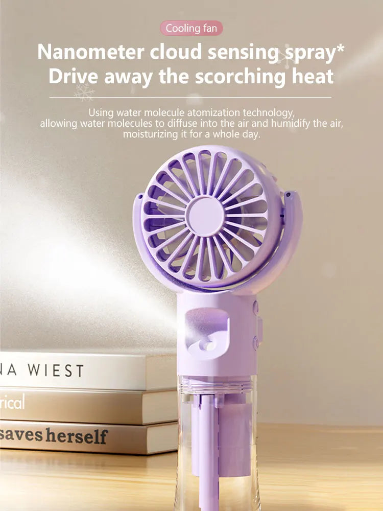 Mini Portable Handheld Misty Fan