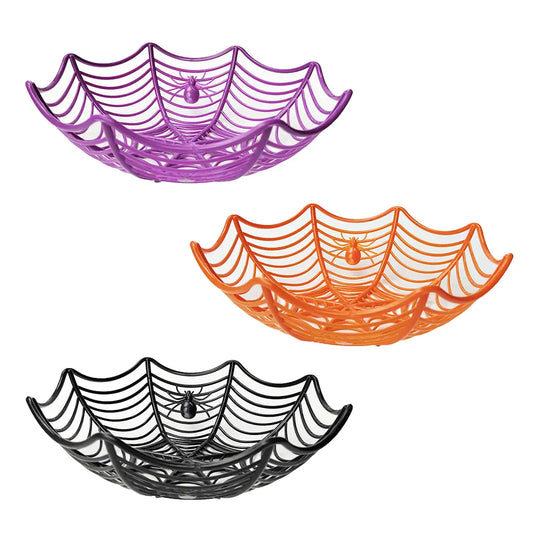 Halloween Spider Web Basket