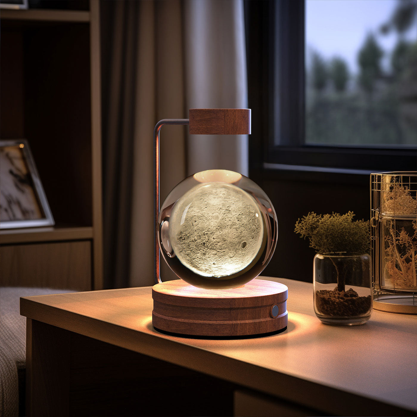 Crystal Ball Cosmic  Indoor Night Light