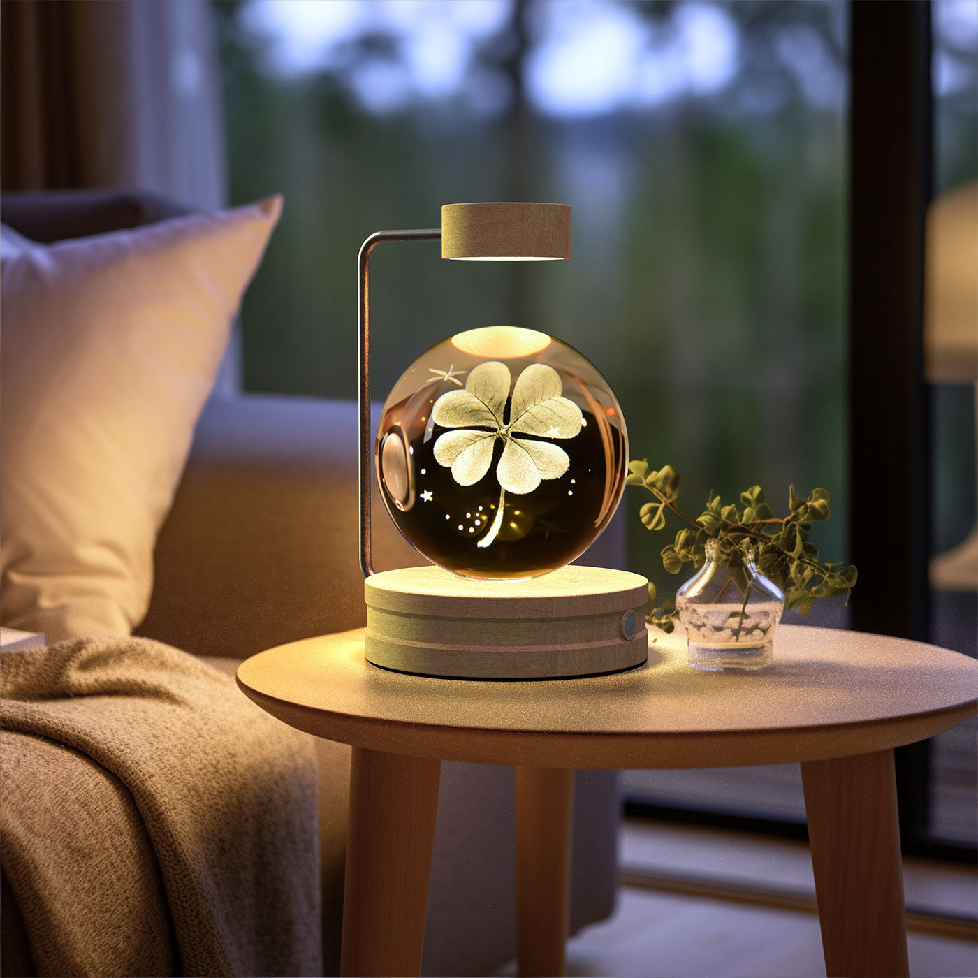 Crystal Ball Cosmic  Indoor Night Light