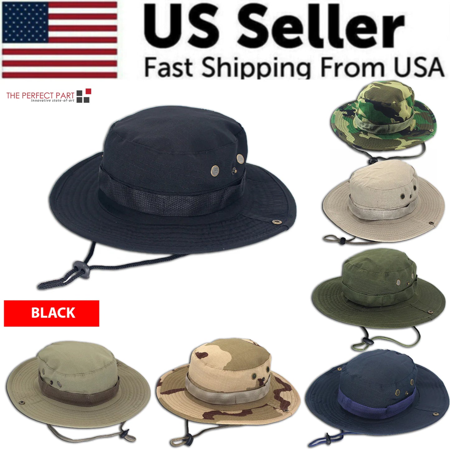 Boonie Bucket Hats