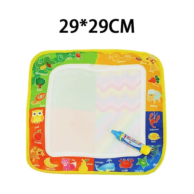 Coloring Doodle Mat with Magic Pens  Educational Toys for Kids