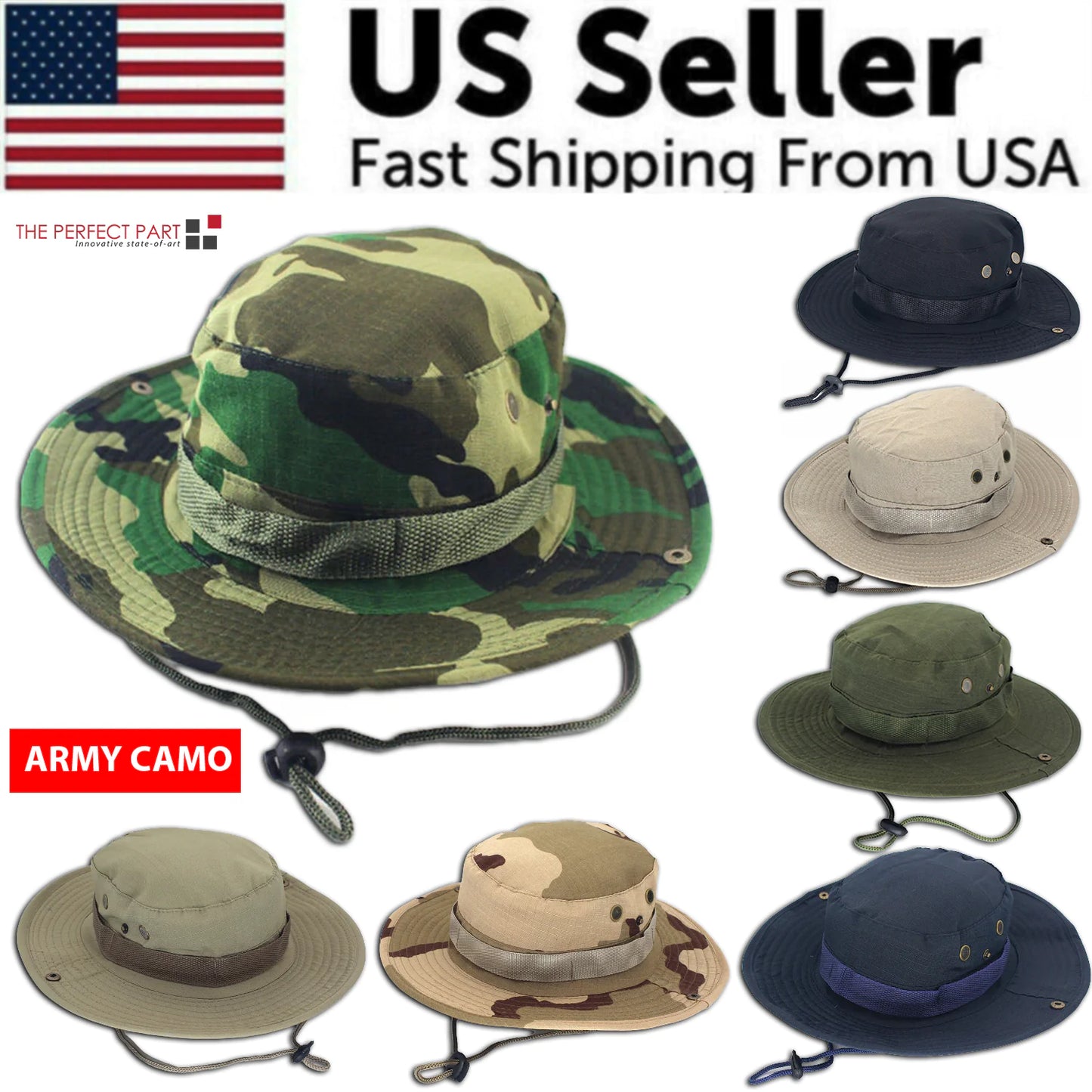 Boonie Bucket Hats