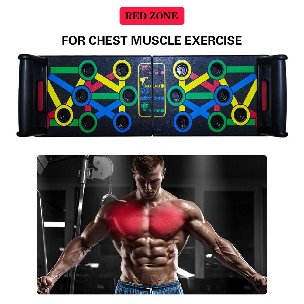 Push-Up Rack Board Training Equipment