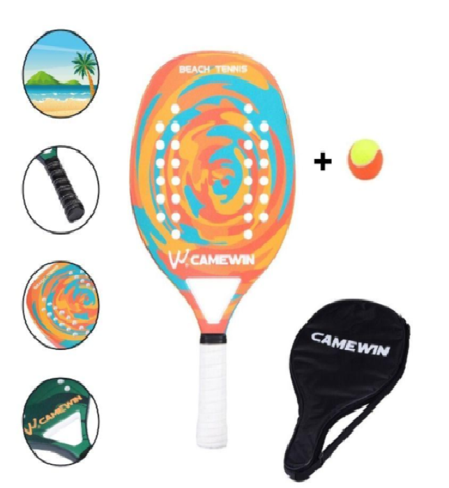 Raquete de Beach Tennis Pure Carbon