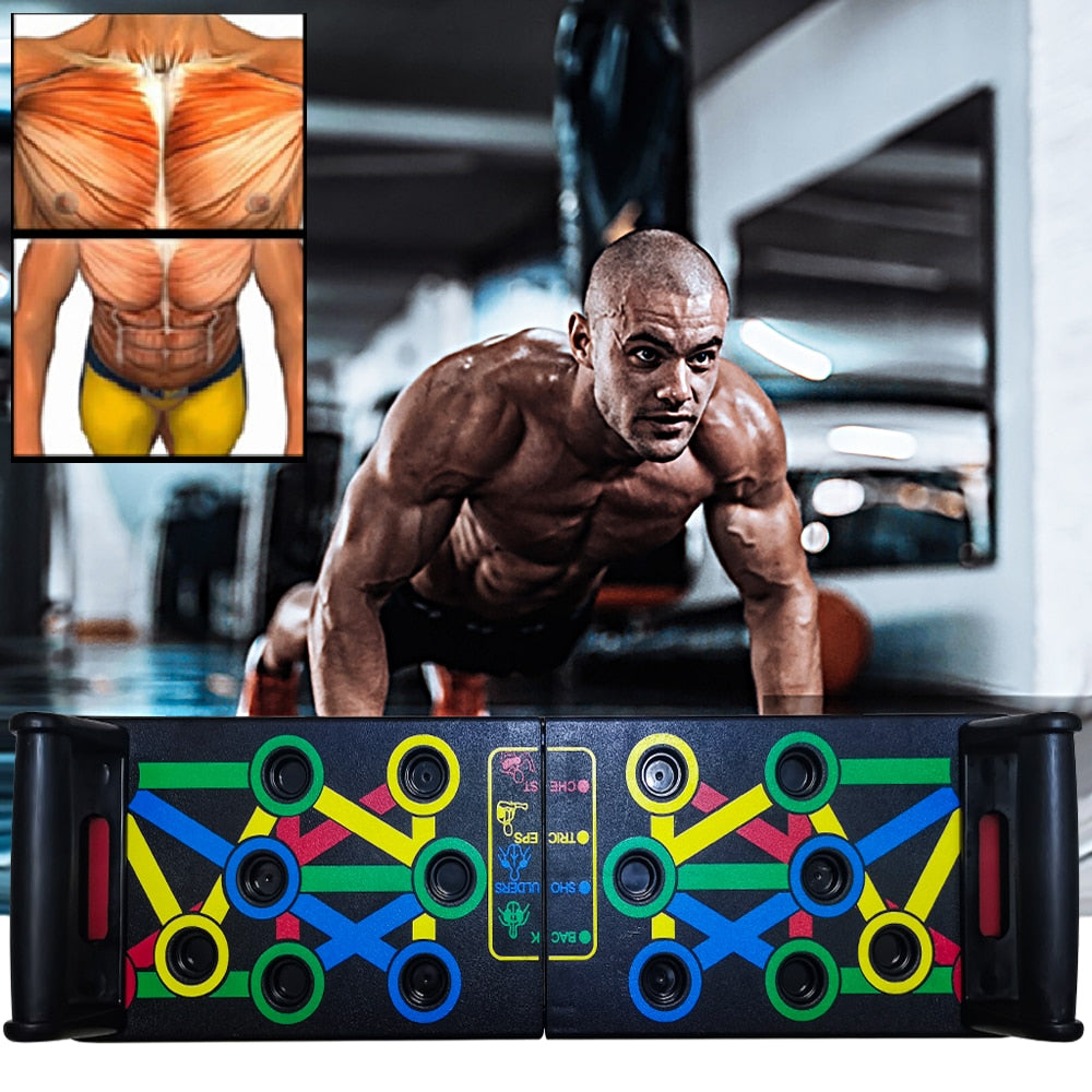Push-Up Rack Board Training Equipment